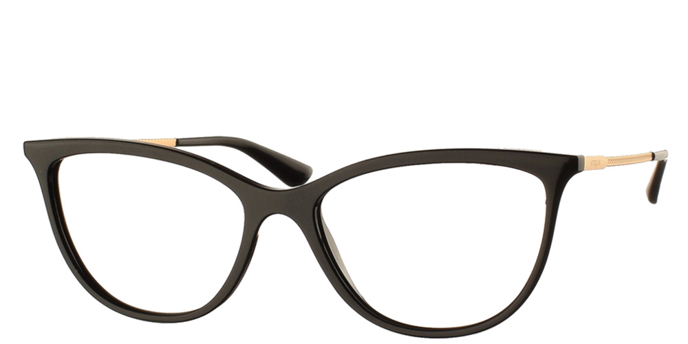 Γυναικεία κοκάλινα γυαλιά οράσεως πεταλούδα VO 5239 σε μαύρο σκελετό της εταιρίας Vogue για μικρά και μεσαία πρόσωπα.