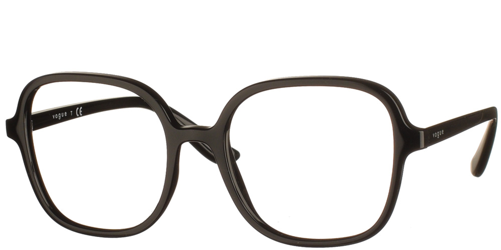 Γυναικεία κοκάλινα τετράγωνα γυαλιά οράσεως πεταλούδα VO 5373 W44 μαύρα της εταιρίας Vogue κατάλληλα για όλα τα πρόσωπα.